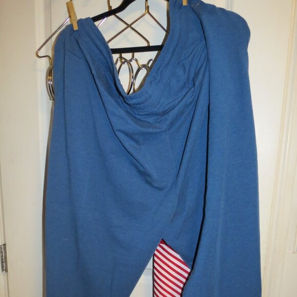 3XL (48-50) Men's Athletic Works Blue Lounge/Sweatpants - Picture 5 of 6